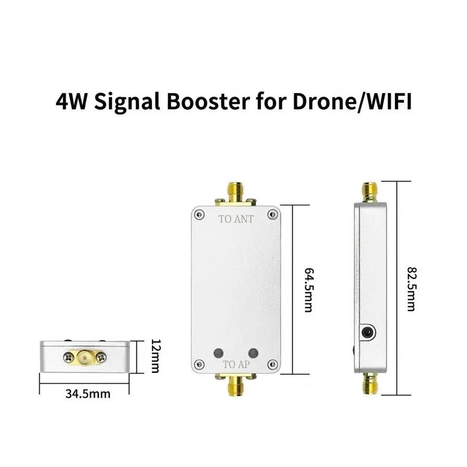 ACASOM 4W Bi-directional Signal Amplifier 0.9G/2.4G/5.2G/5.8G Drone Signal Booster suppliers
