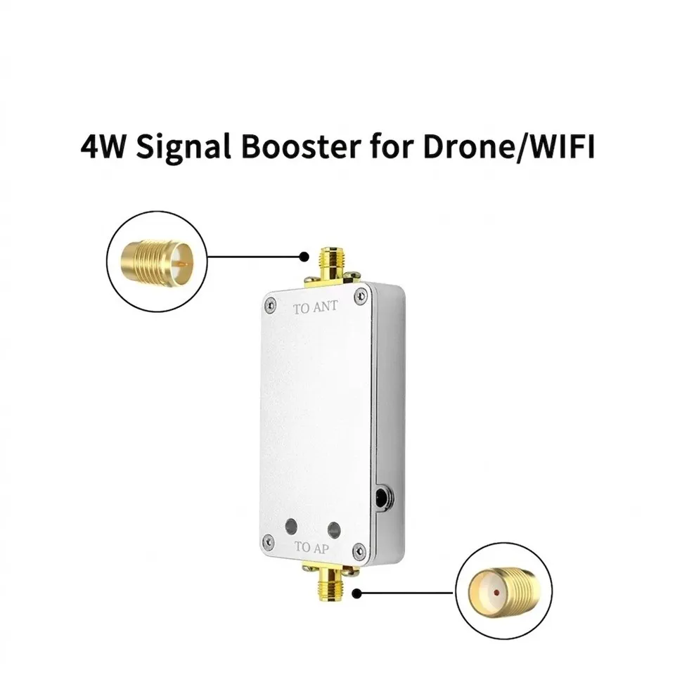 ACASOM 4W Bi-directional Signal Amplifier 0.9G/2.4G/5.2G/5.8G Drone Signal Booster factory